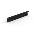 Теневой плинтус универсальный LACONISTIQ Novel mini черный МУАР (11*24*3000мм.) зазор 20мм. 36-31-300